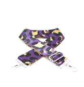 Bag Strap-Purple Animal Print Strap - Majestico Gifts
